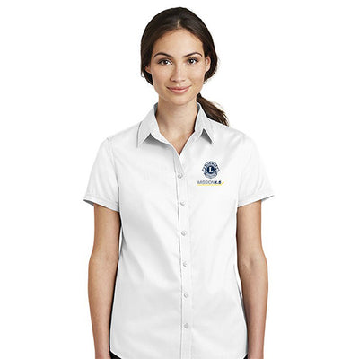 MISSION 1.5 LADIES COLLARED SHIRT - SHORT SLEEVE