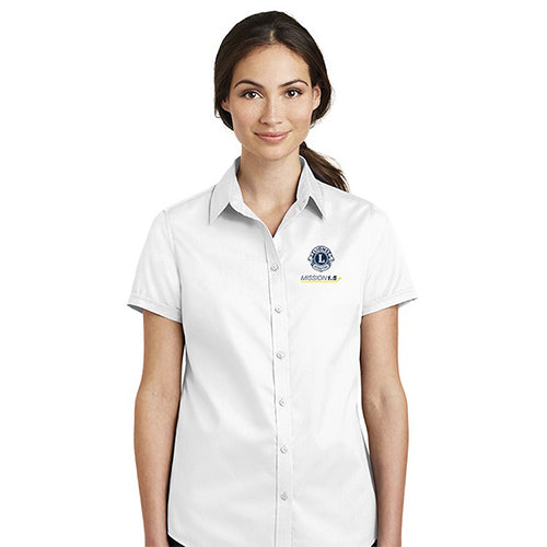 MISSION 1.5 LADIES COLLARED SHIRT - SHORT SLEEVE - Lions Clubs ...