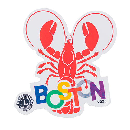 BOSTON CONVENTION LOBSTER MAGNET