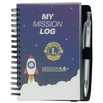 MISSION 1.5 NOTEBOOK WITH PEN