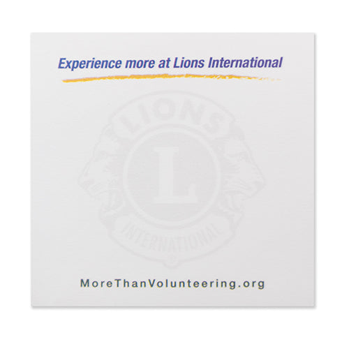 EXPERIENCE MORE POST-IT NOTE - 50 PACK