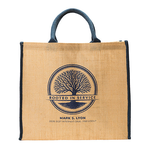 IP LYON JUTE TOTE BAG