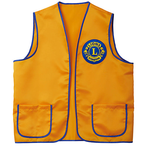 GOLD LIONS VEST — Lions Clubs International