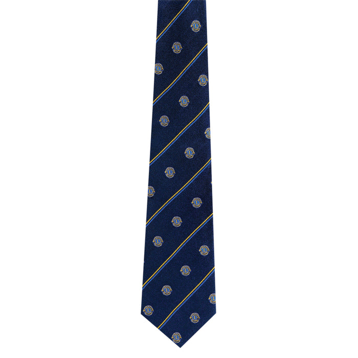 SILK EMBLEM TIE