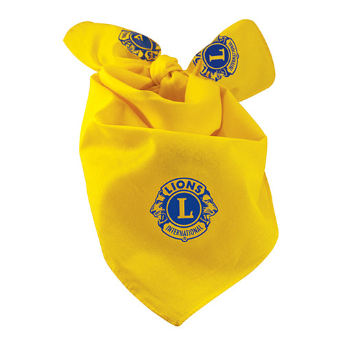 LIONS COTTON BANDANA