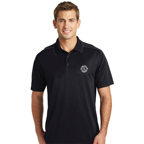 MENS MICROPIQUE PIPED POLO