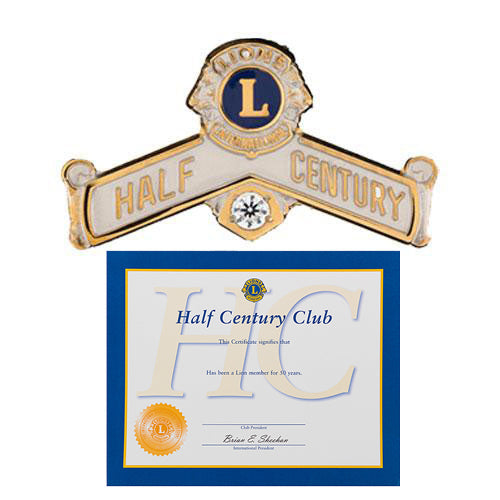 HALF CENTURY AWARD PIN