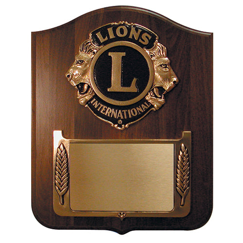 ライオンズクラブ　金属プレート RECOGNITION PLAQUE — Lions Clubs International