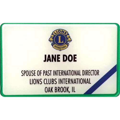 SPOUSE OF PAST INTERNATIONAL DIRECTOR BADGE
