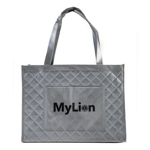 MYLION SILVER TOTE