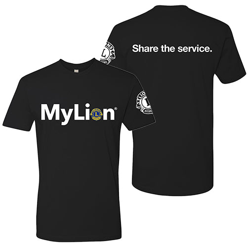 MYLION TEE SHARE THE SERVICE
