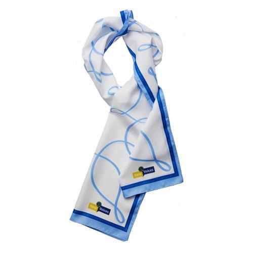NEW VOICES POLYESTER SCARF